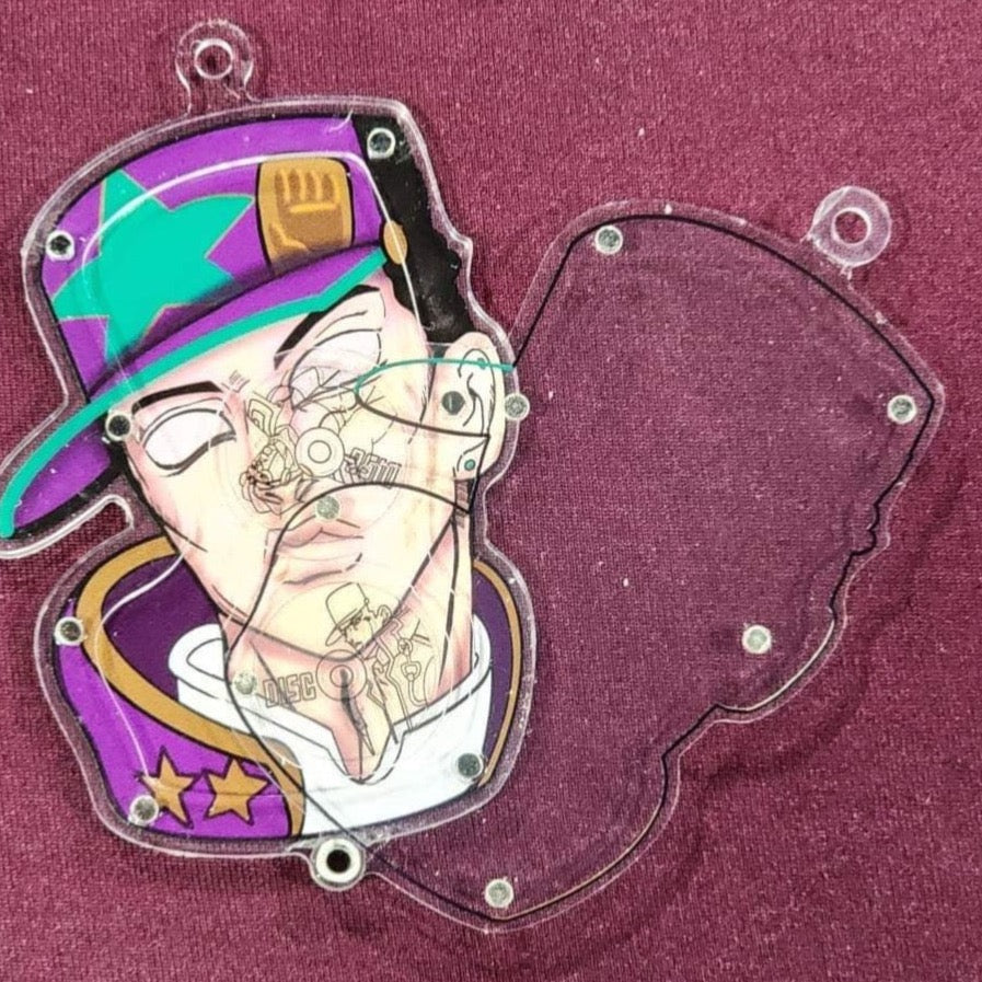 Jotaro CD Keychain