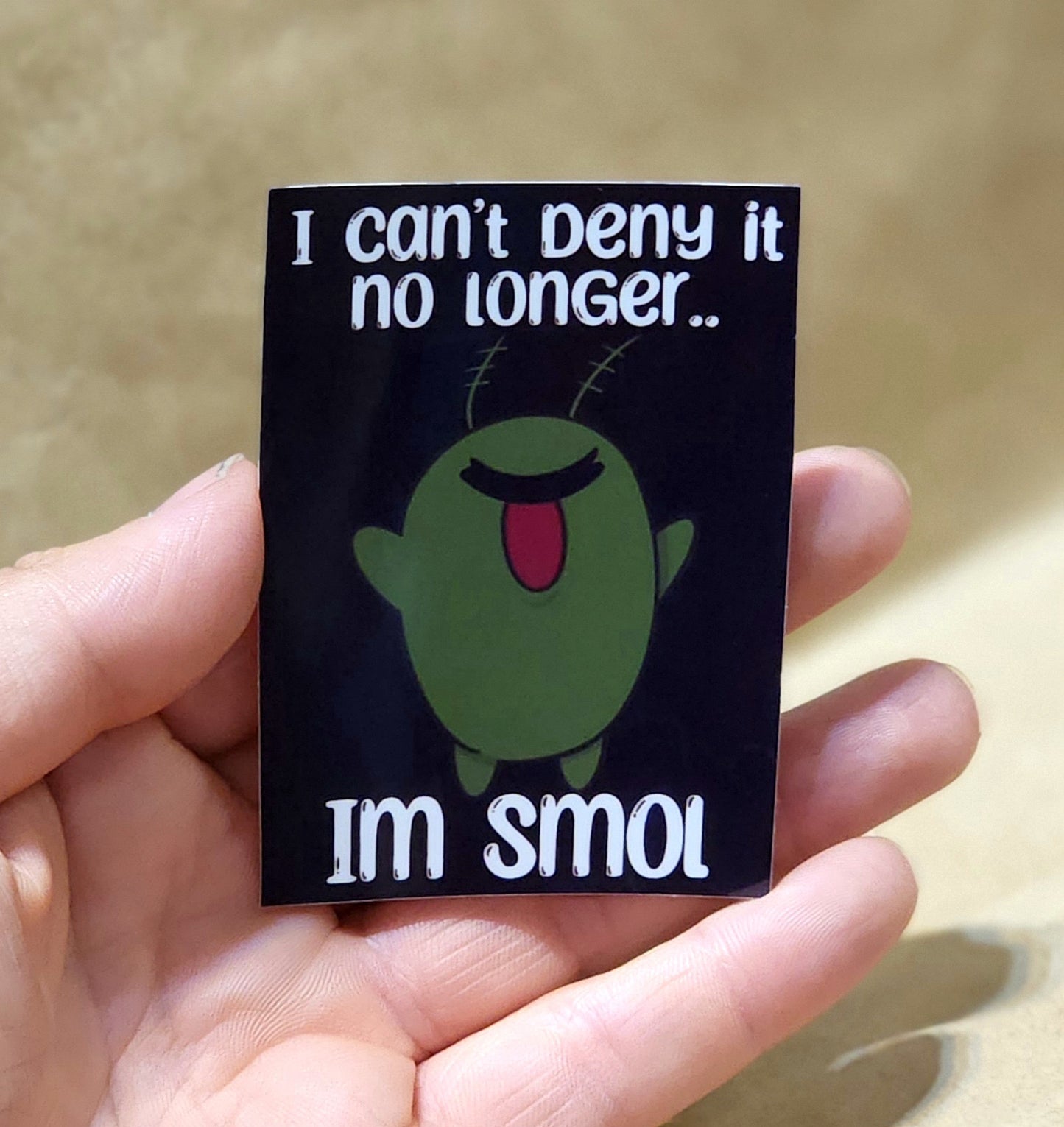 Smol Plankton Sticker