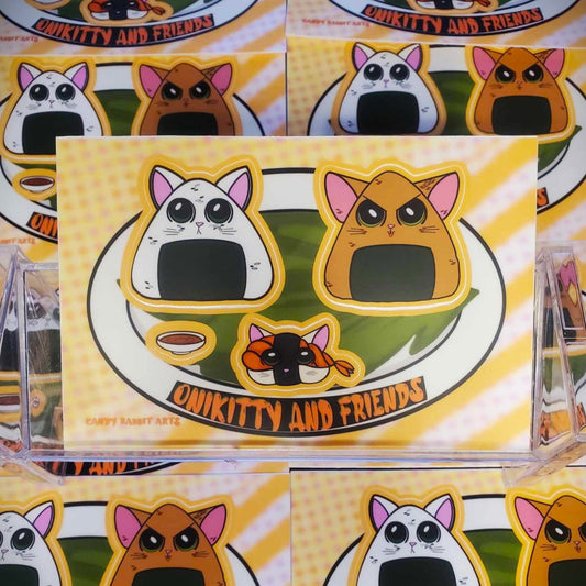 Onikitty & Friends Sticker Sheet
