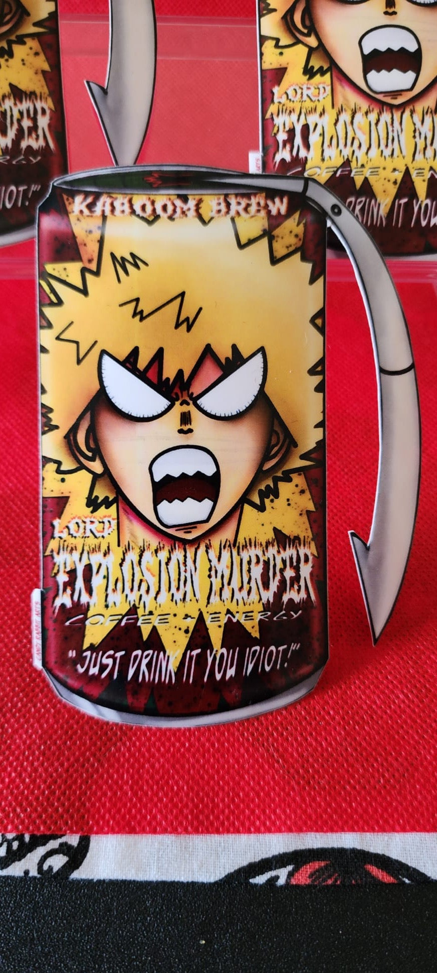 Bakugo Energy Drink Sticker