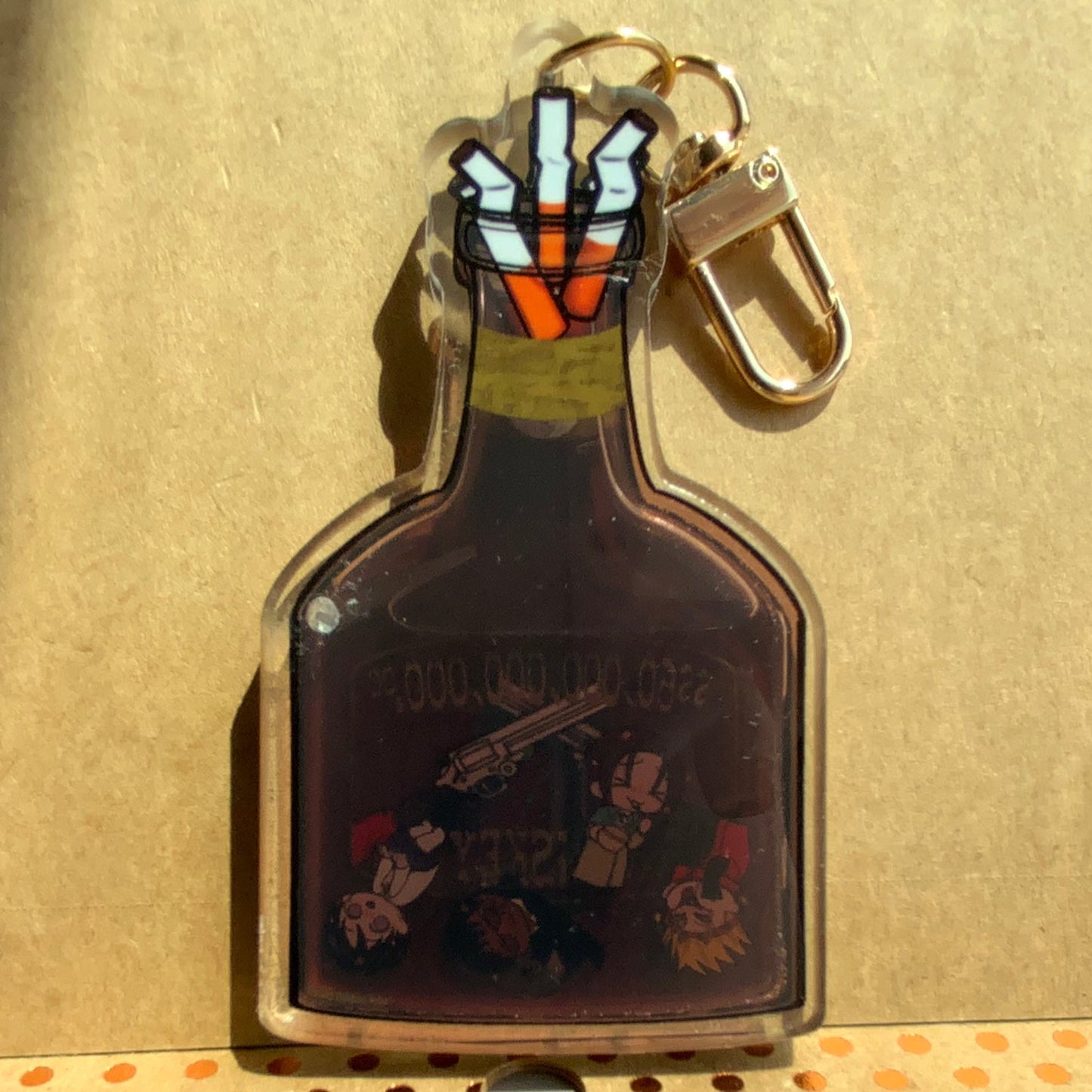 Trigun Whiskey Bottle Liquid Shaker