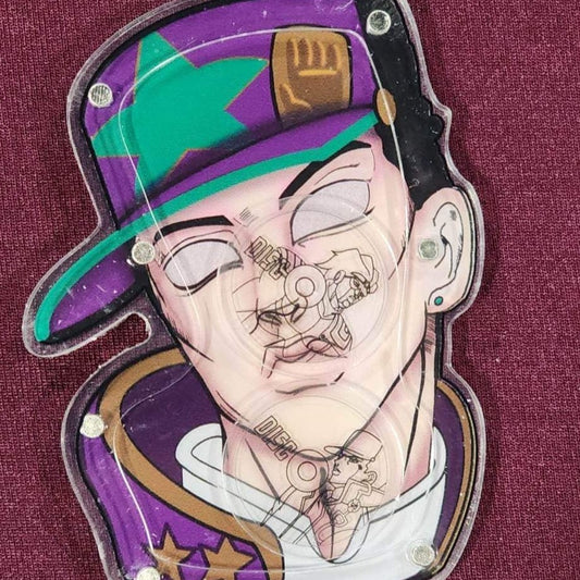 Jotaro CD Keychain