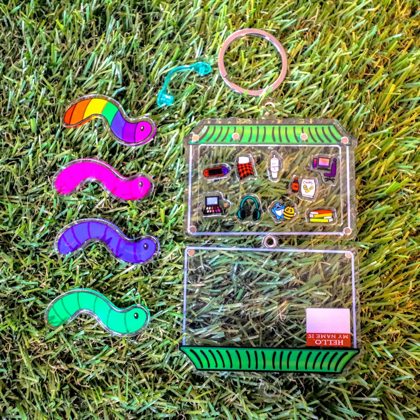 Wormie Keychain Booster Pack