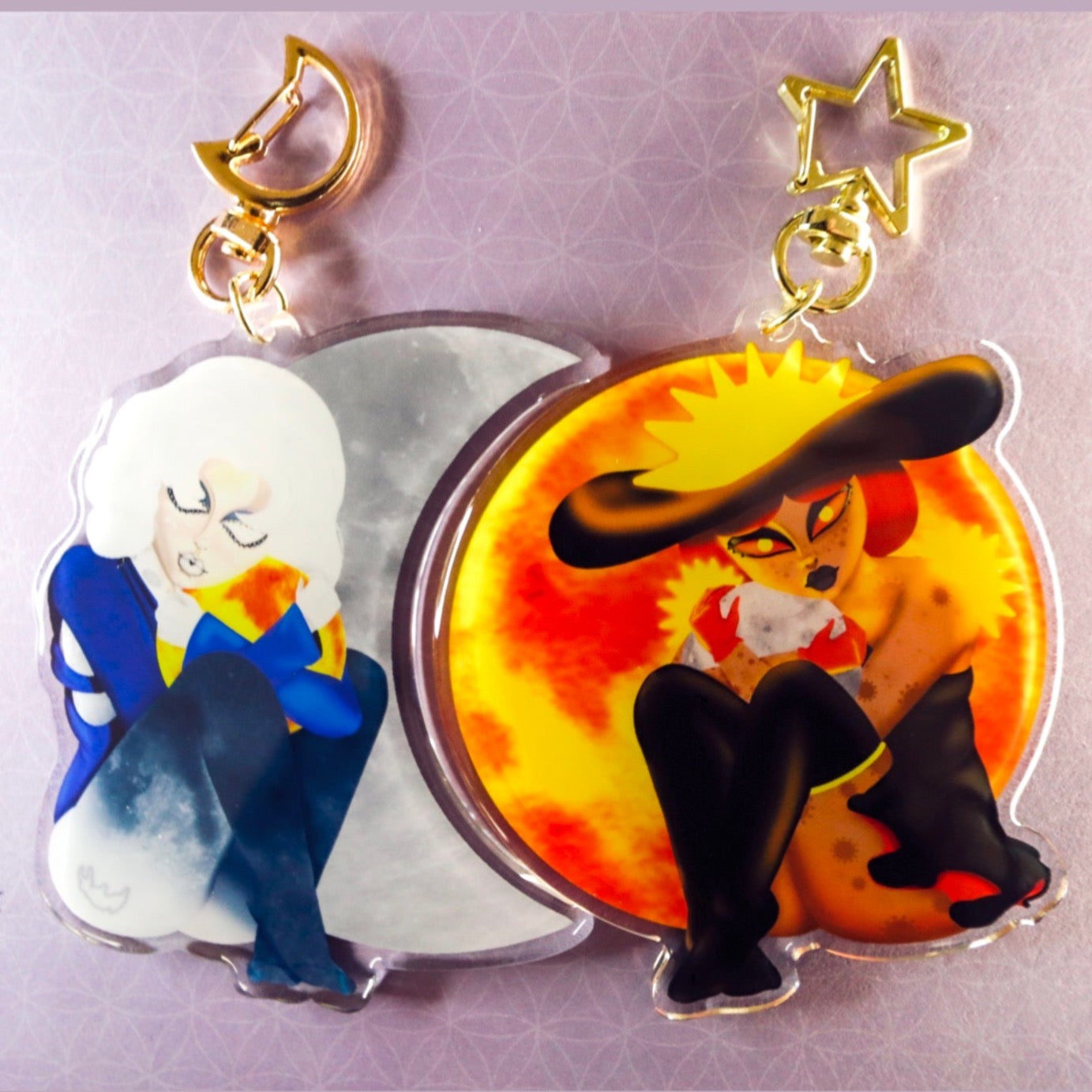 Double Charm Deal Sun Spot & Moon Drop