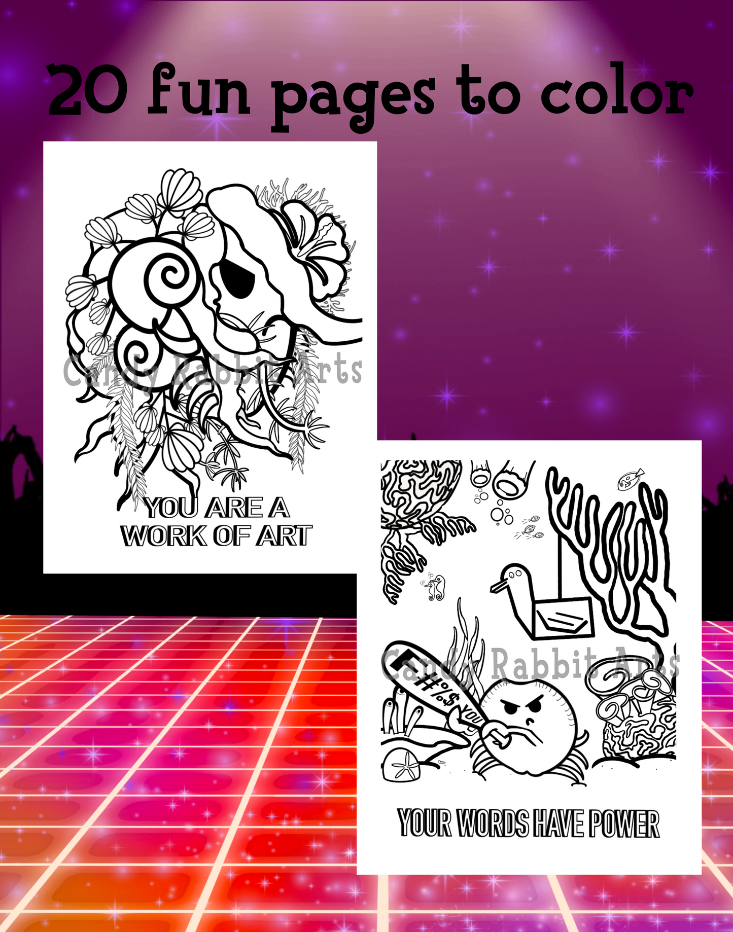 Crabby’s Positive Affirmations Coloring Book