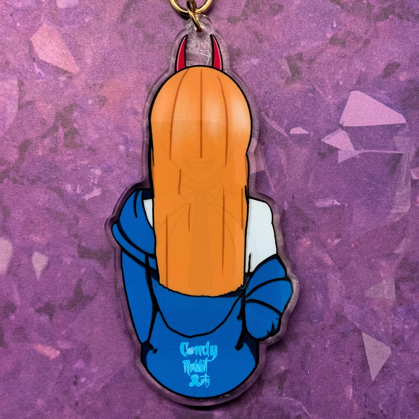 Power and Meowy (Nyako) Shaker Keychain