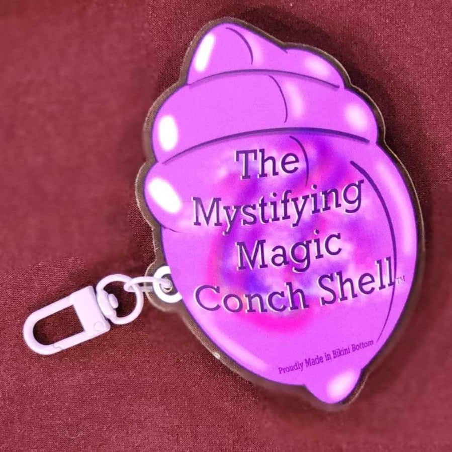 Magic Conch Shaker Keychain