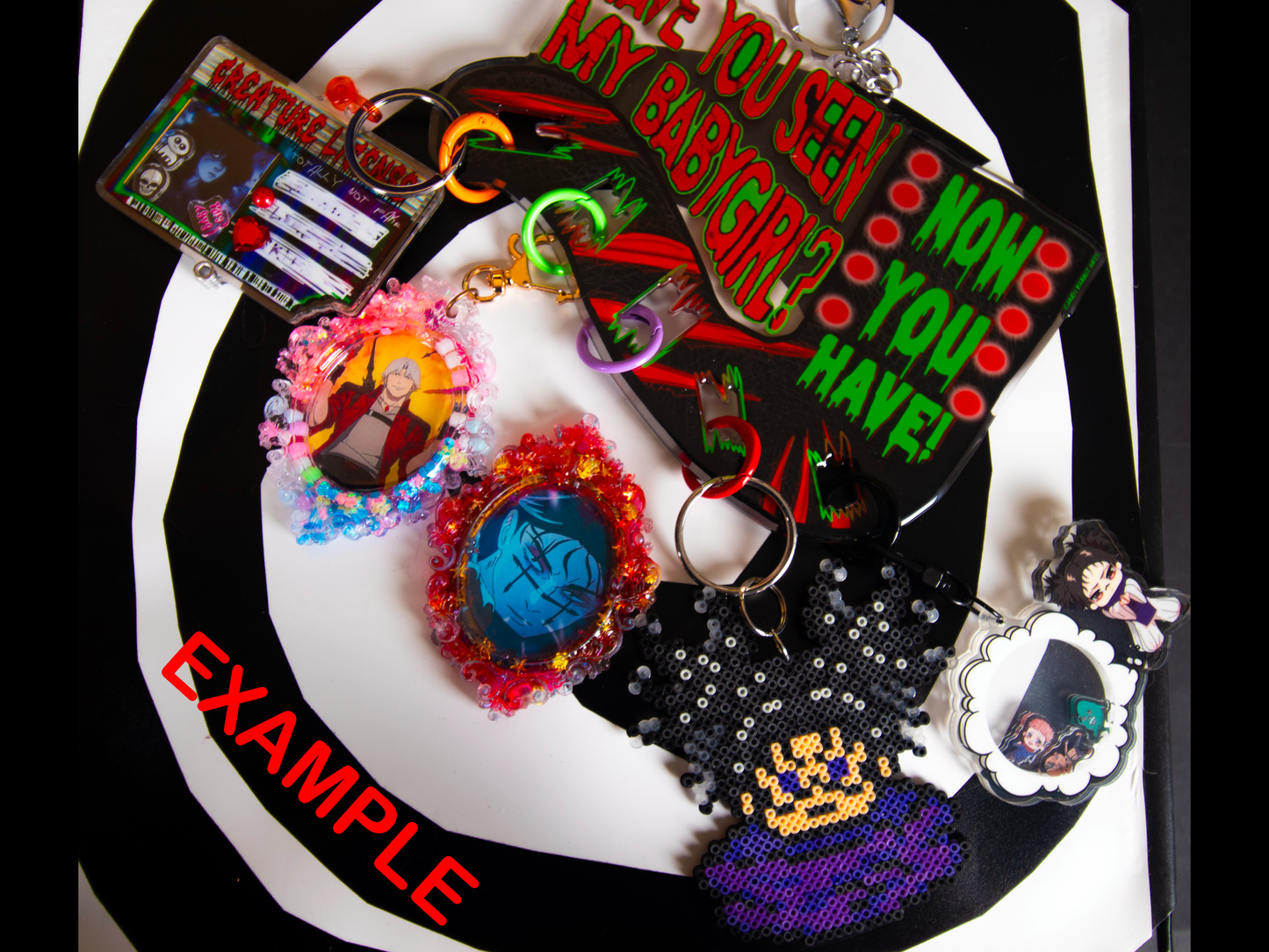 Loot Horror Babygirl Keychain Holder