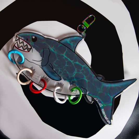 Loot Shark Keychain Holder