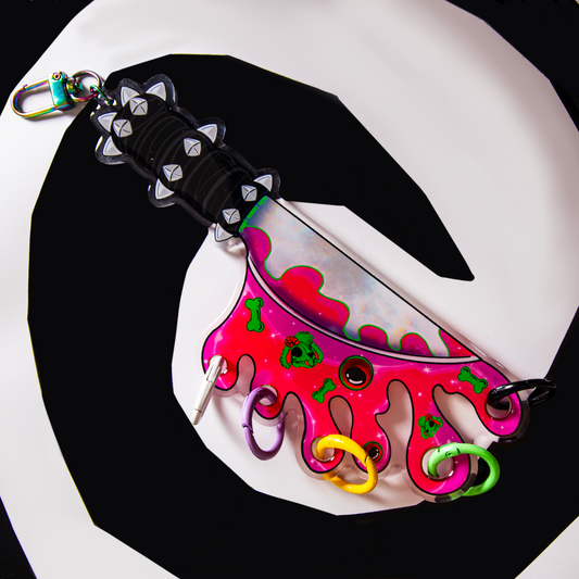 Loot Knife Colorful Keychain Holder