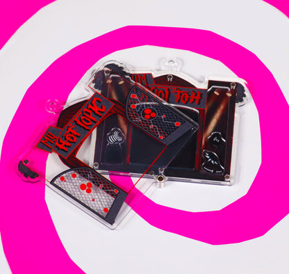 My Hot Topic Photo Shaker Keychain