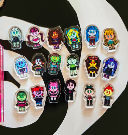 iCoffin Monster High Shaker Keychain