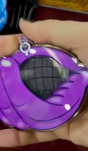 Magic Conch Shaker Keychain