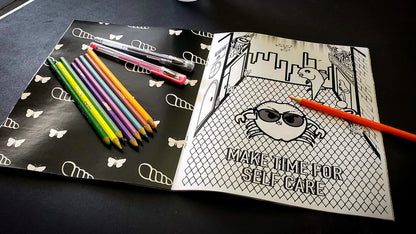 Crabby’s Positive Affirmations Coloring Book