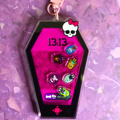 iCoffin Monster High Shaker Keychain