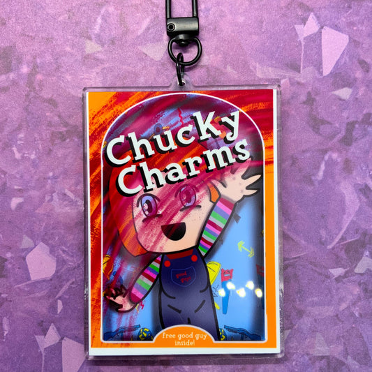 Chucky Charms Shaker Keychain